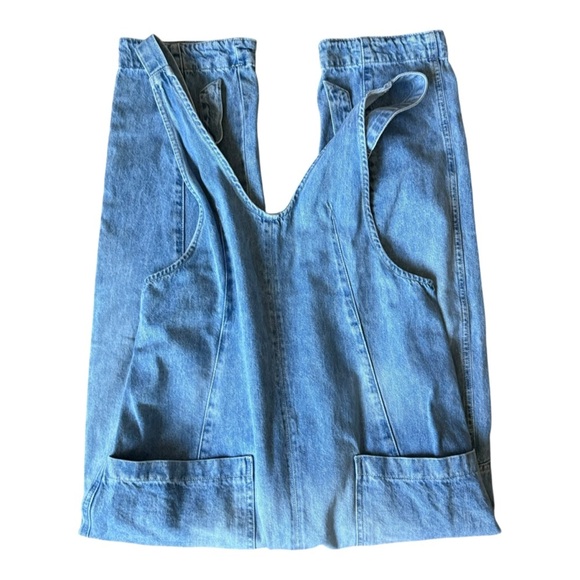 Free People High Roller Sz XS Light Denim - Picture 4 of 5